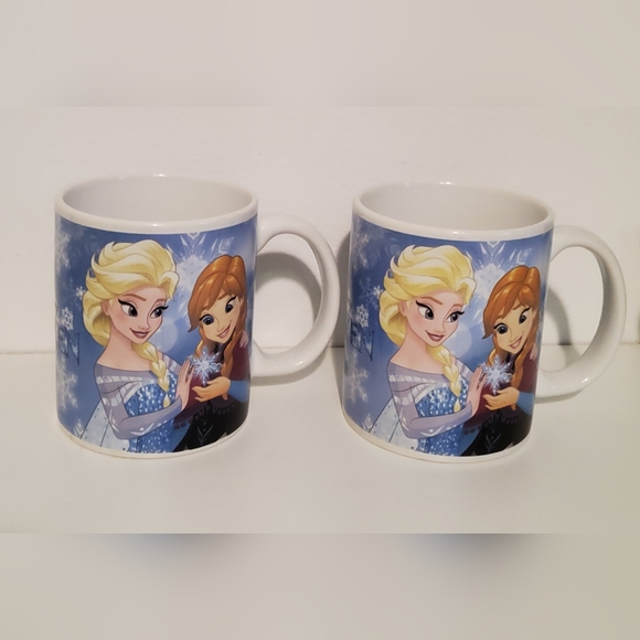Walt Disney Frozen Coffee Cups Elsa Anna  Olaf - Picture 2 of 9